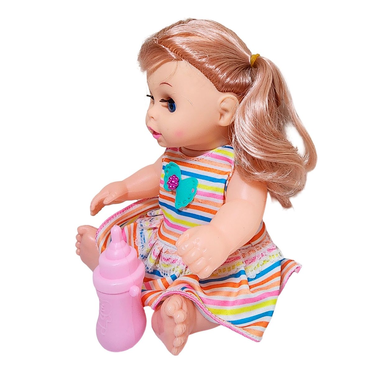 GENERICO - Muñeca Con Vestido Doll Baby Juguete Niña Interactivo