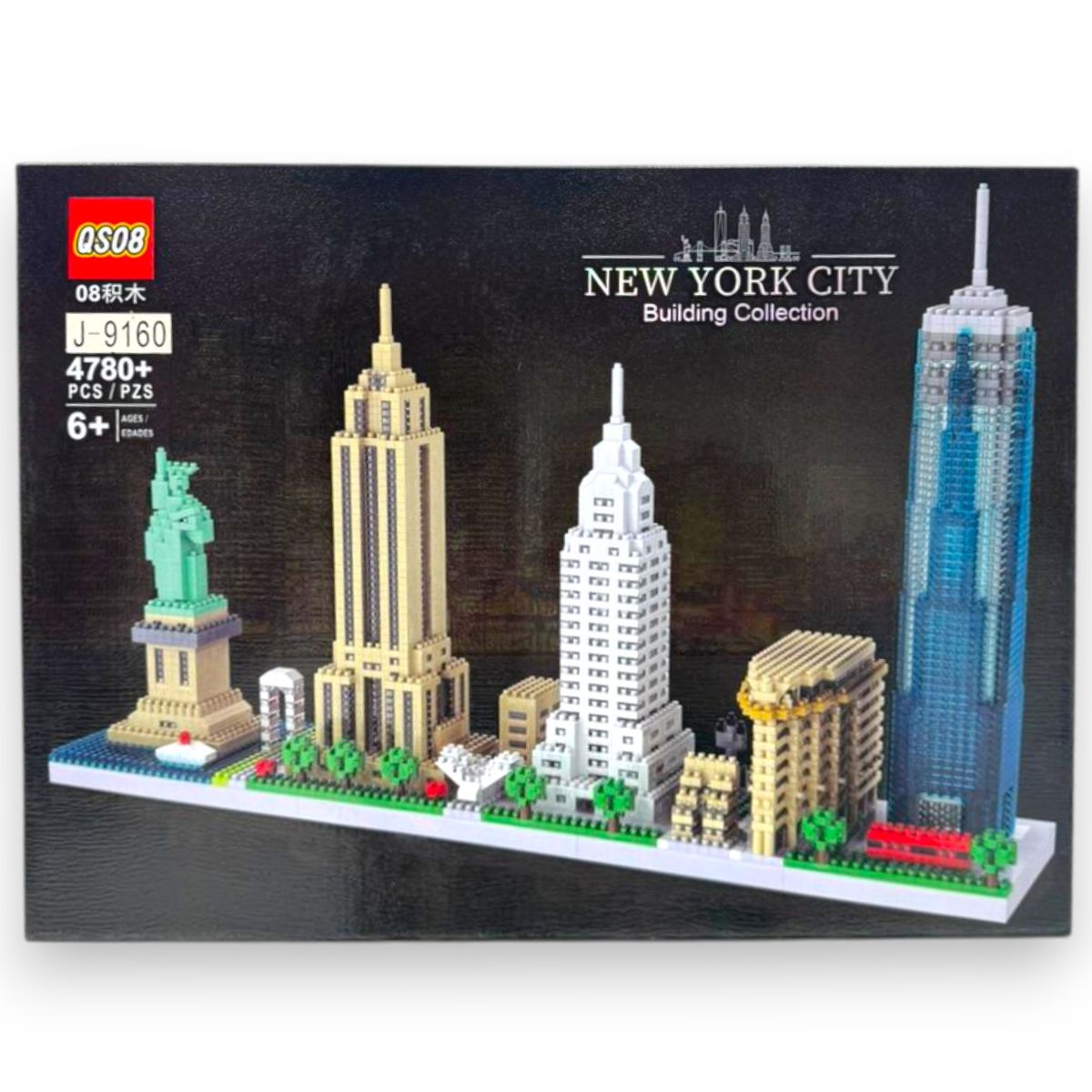KIDSHOP - Juego De Bloques Didactico De La Ciudad De Nueva York J-9160