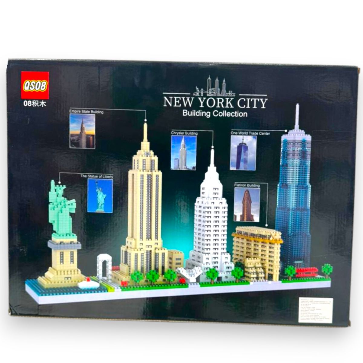 KIDSHOP - Juego De Bloques Didactico De La Ciudad De Nueva York J-9160