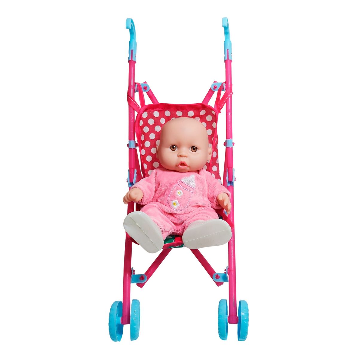 GENERICO - Muñeco Bebe Bebote En Coche Juguete Niñas Interactivo