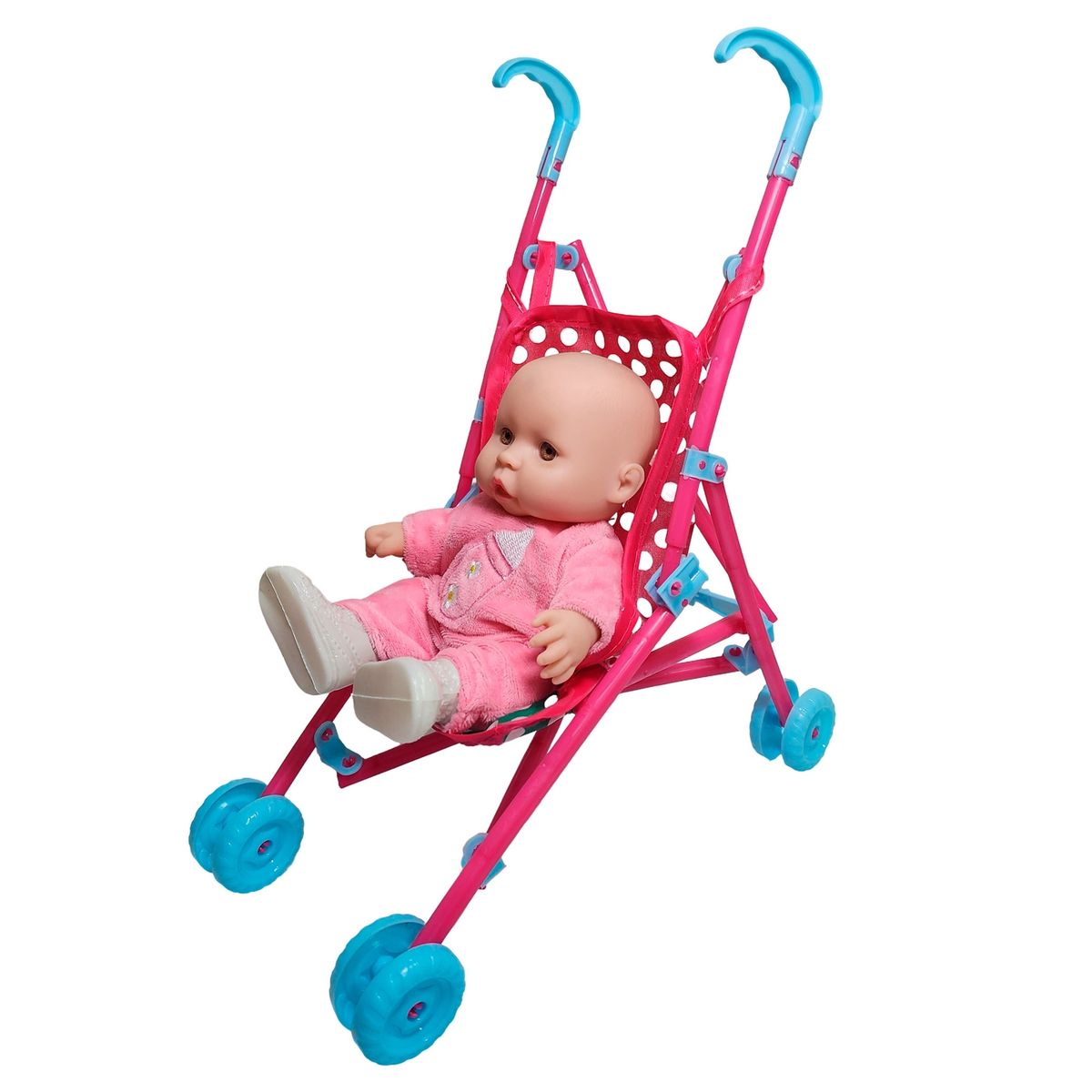 GENERICO - Muñeco Bebe Bebote En Coche Juguete Niñas Interactivo