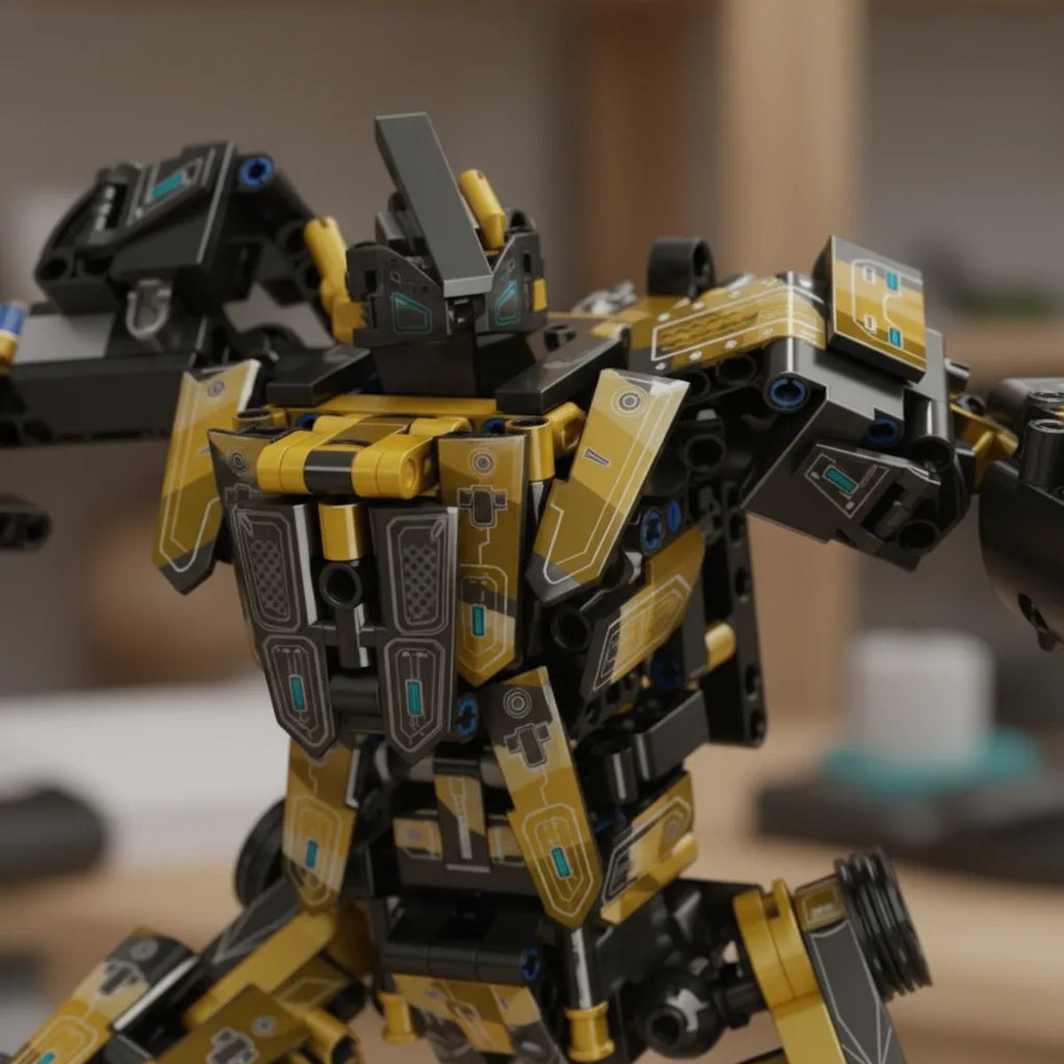 KIDSHOP - Bloques Fichas Armatodo Armables Juguete Robot HF9001