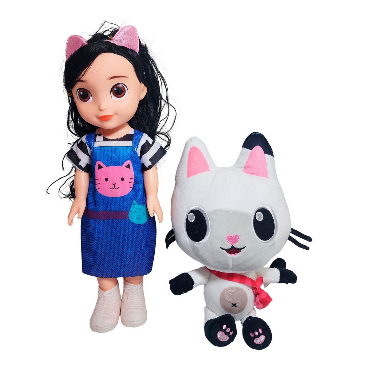 GENERICO - Muñeca Juguete Niñas Acompañado Mascota Peluche