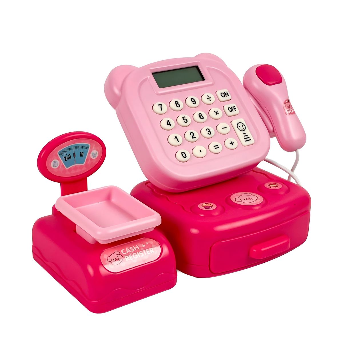 GENERICO - Caja Registradora Shopping Juguete Interactivo + Baterias