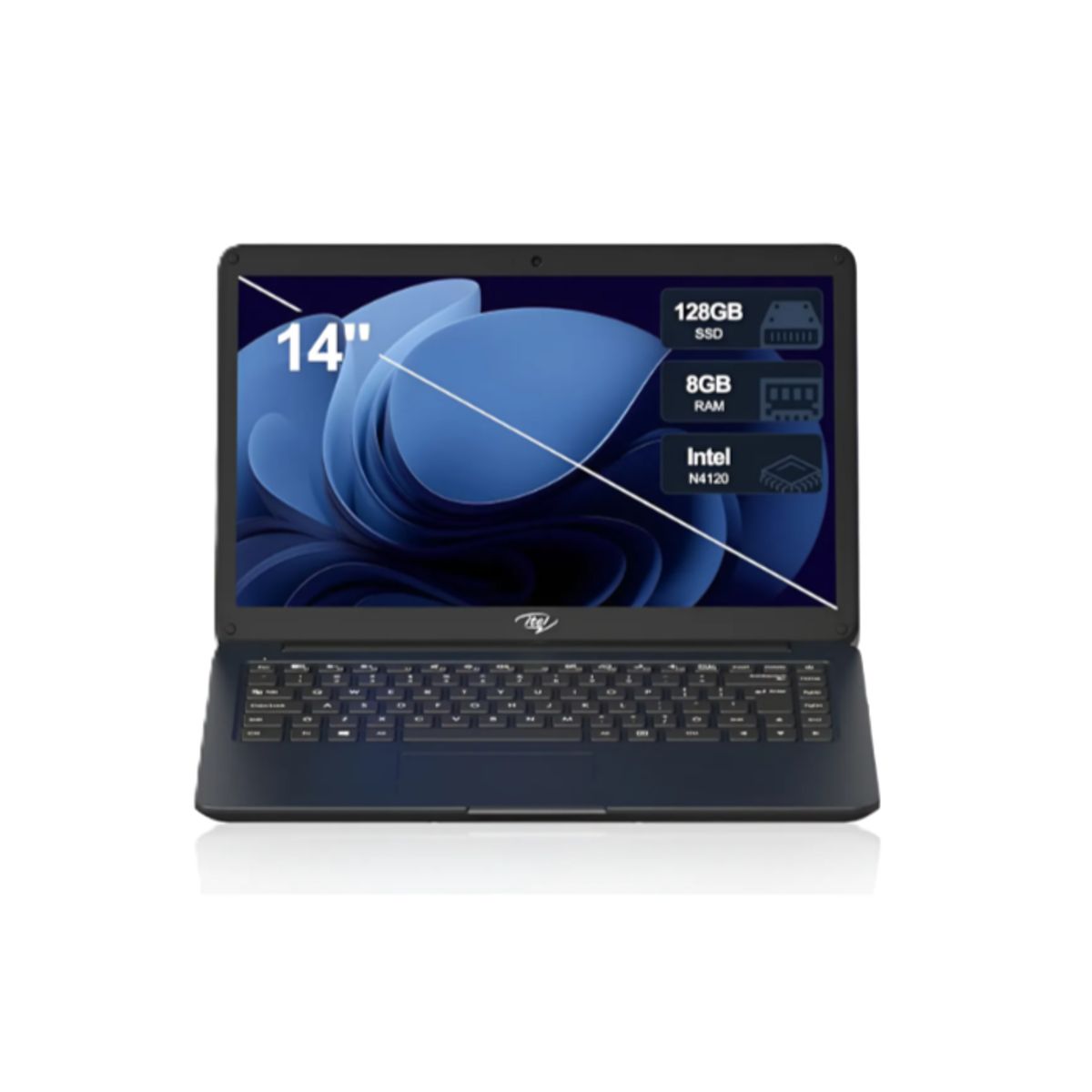 GENERICO - Portátil Intel Celeron N4120 8 Gb Ram Ssd 128 Gb Color Negro