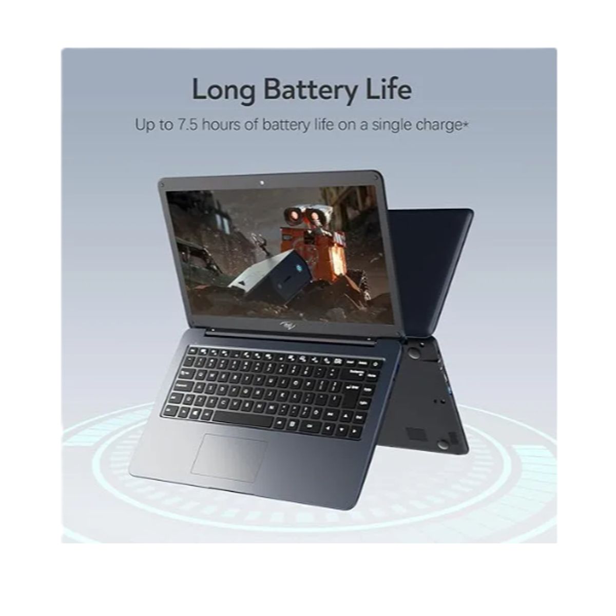 GENERICO - Portátil Intel Celeron N4120 8 Gb Ram Ssd 128 Gb Color Negro