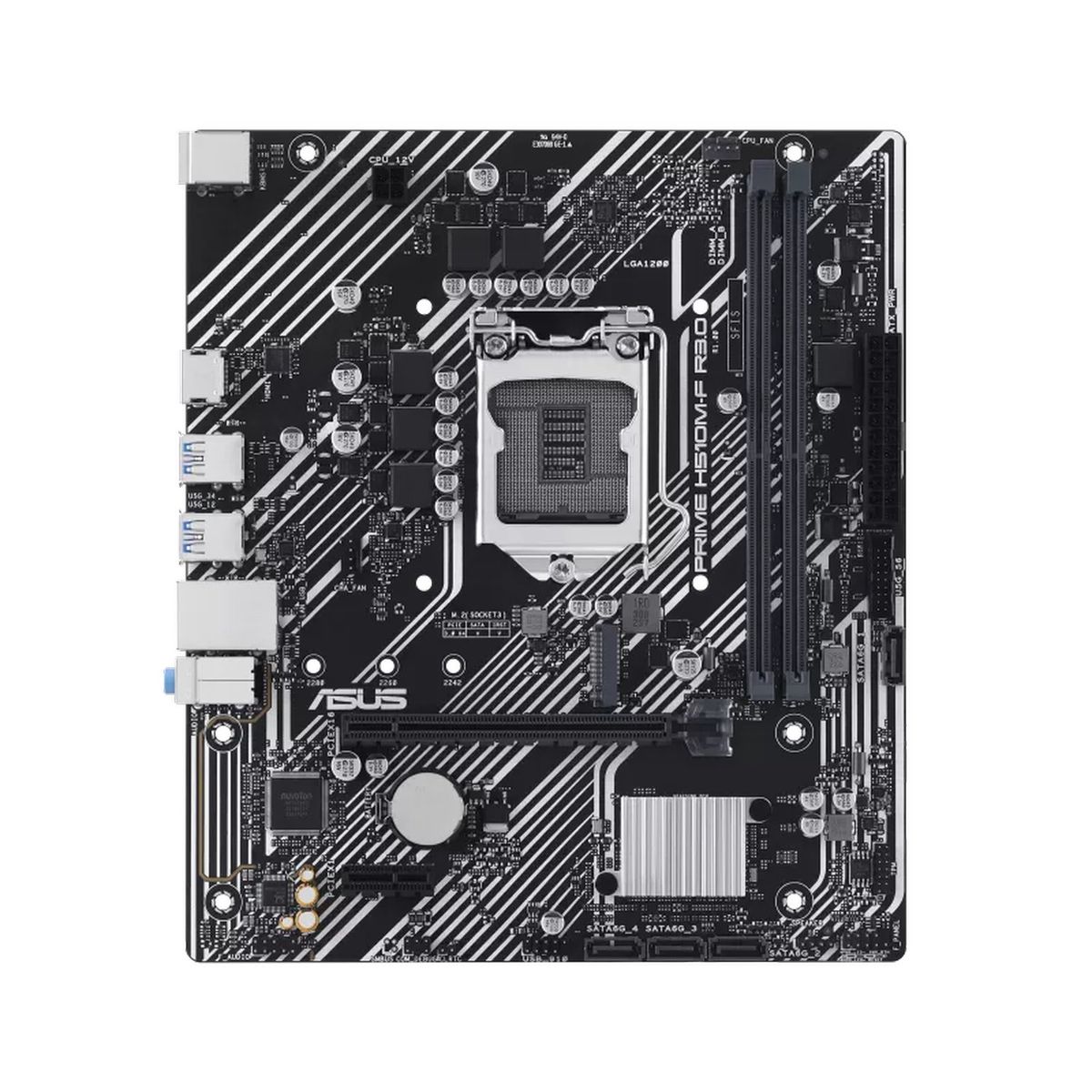 ASUS - Placa madre ASUS PRIME H510M-F R30 LGA1200