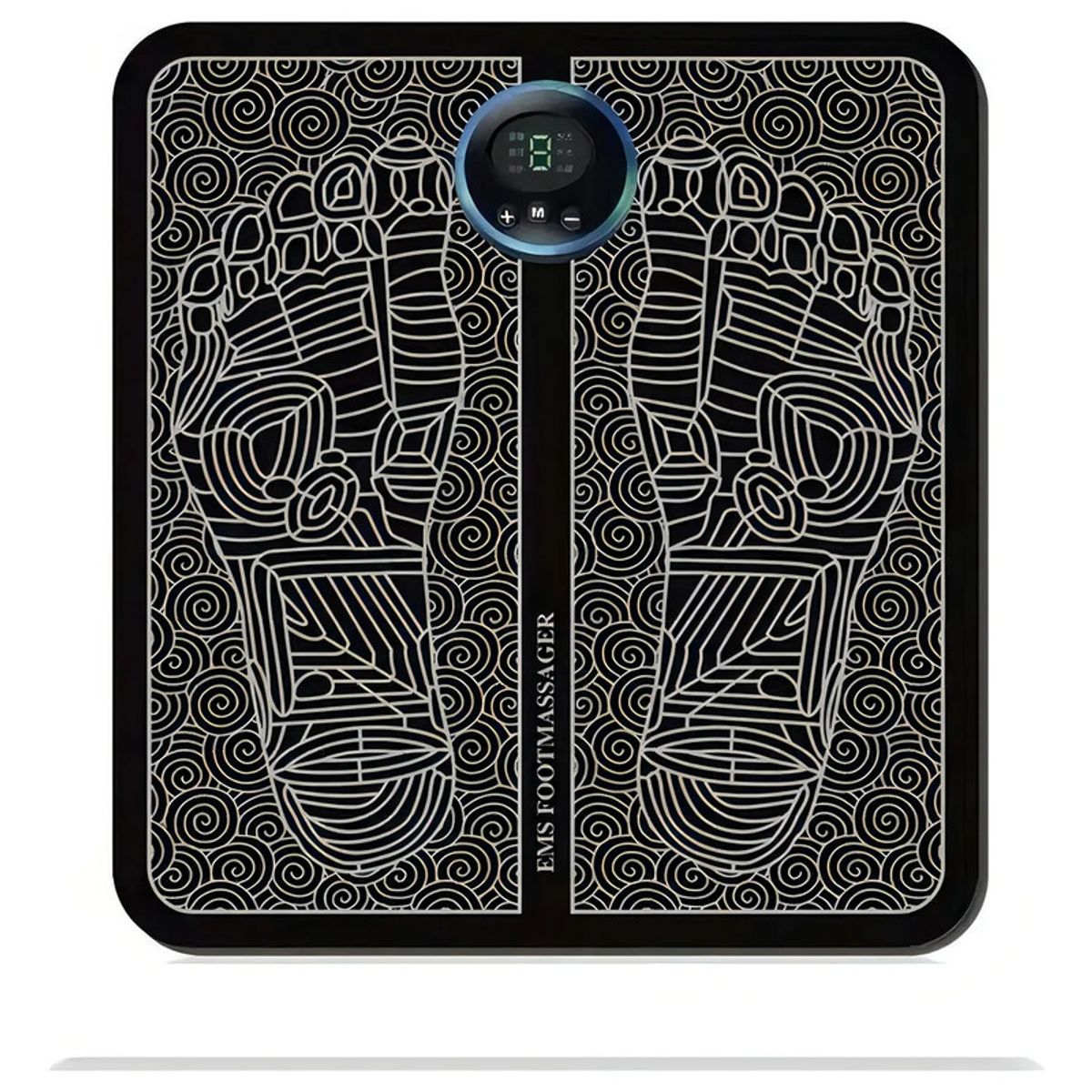 GENERICO - Masajeador eléctrico portátil para masaje de pies Genérica EMS