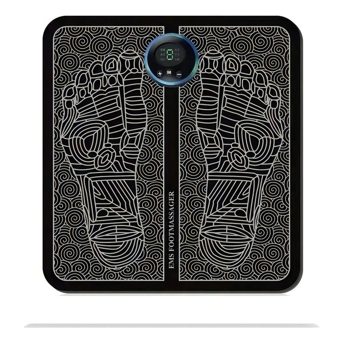 GENERICO - Masajeador eléctrico portátil para masaje de pies Genérica EMS