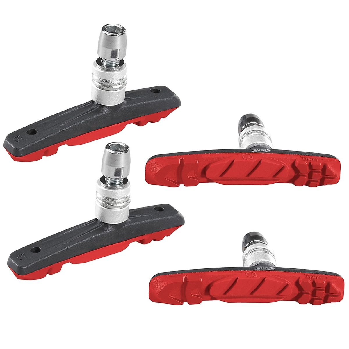 GENERICO - Zapata Taco Freno Bicicleta Ravx Elite V-brake Mtb X2 Pares