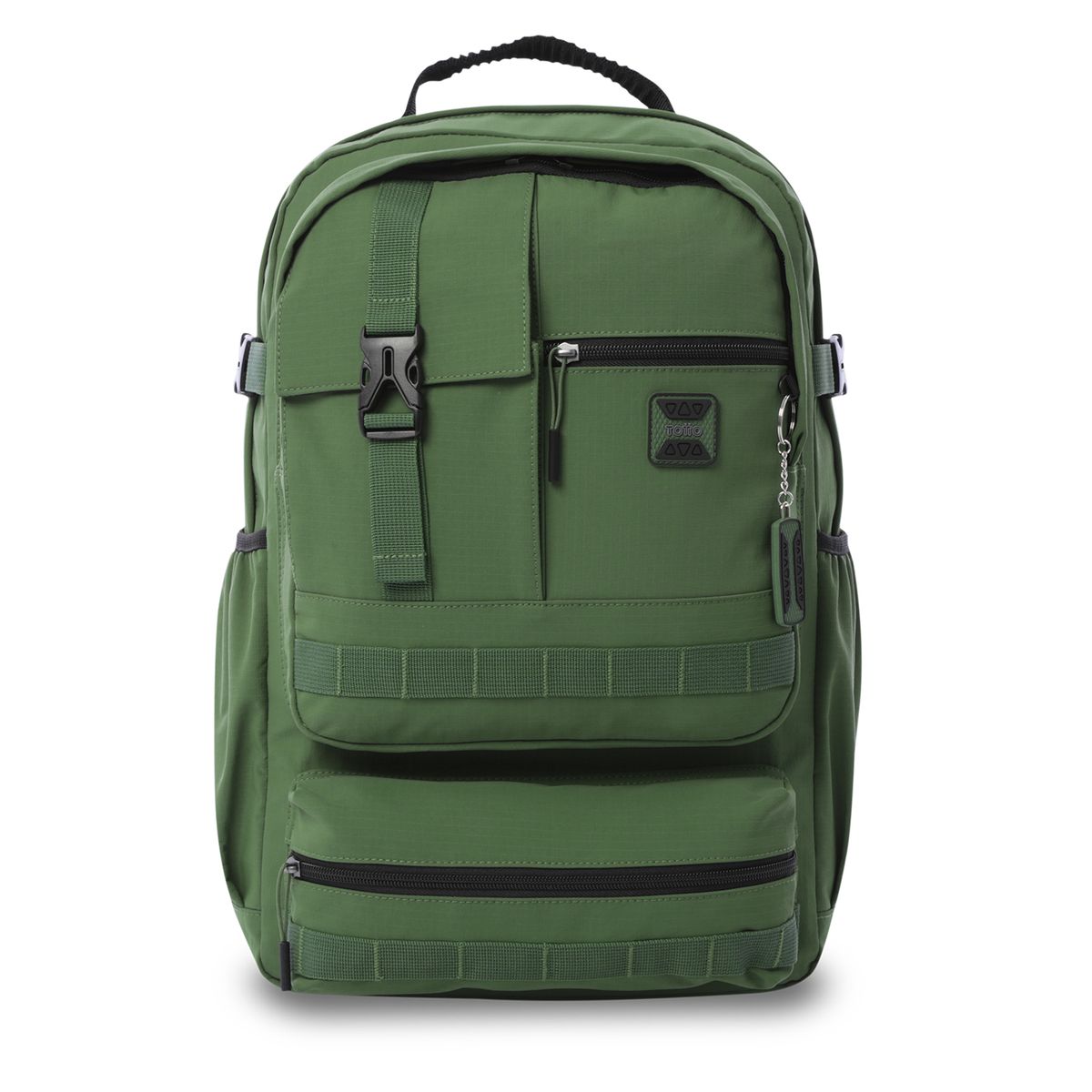 TOTTO - Morral Mochila Tactico Spa Xl Porta PC 15.4'' Verde Totto