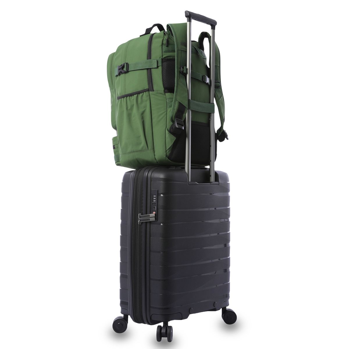 TOTTO - Morral Mochila Tactico Spa Xl Porta PC 15.4'' Verde Totto