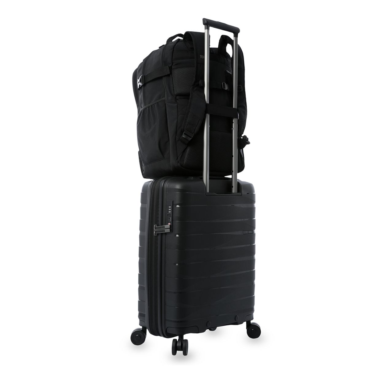 TOTTO - Morral Mochila Tactico Spa Xl Porta PC 15.4'' Negro Totto