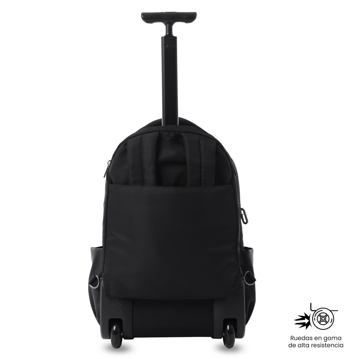 TOTTO - Morral de Viaje con Ruedas Trolley Negro Para Mujer Totto