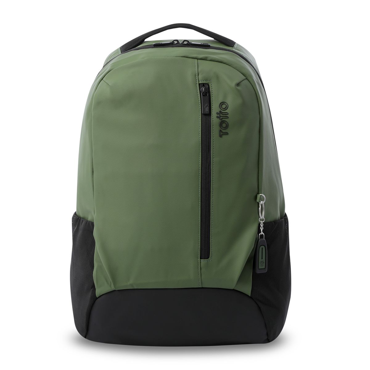 TOTTO - Morral Mochila Detroit Hombre Con Porta PC 16'' Verde Totto