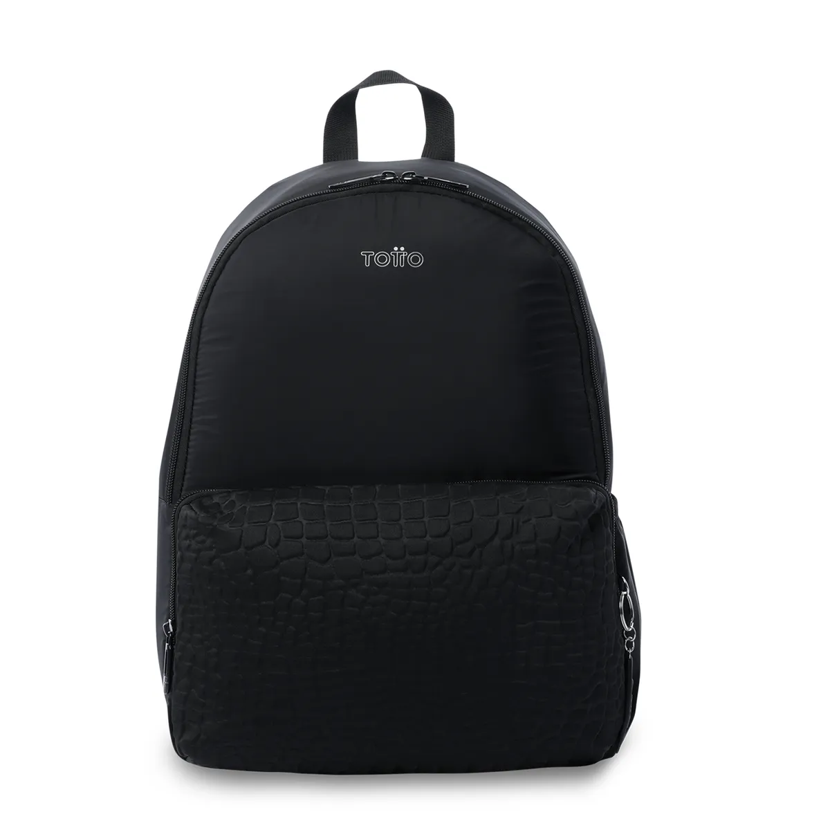 TOTTO - Morral Mochila Palencia Mujer Con Porta PC 13'' Negro Totto
