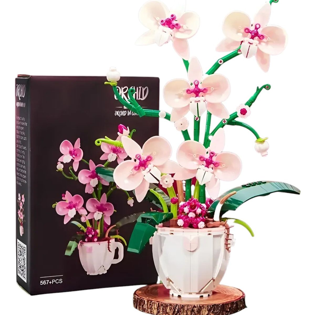 KIDSHOP - Bloques Fichas Armatodo Armables Juguete Orquídea J-9165