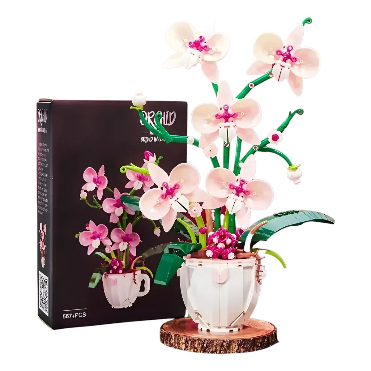 KIDSHOP - Bloques Fichas Armatodo Armables Juguete Orquídea J-9165