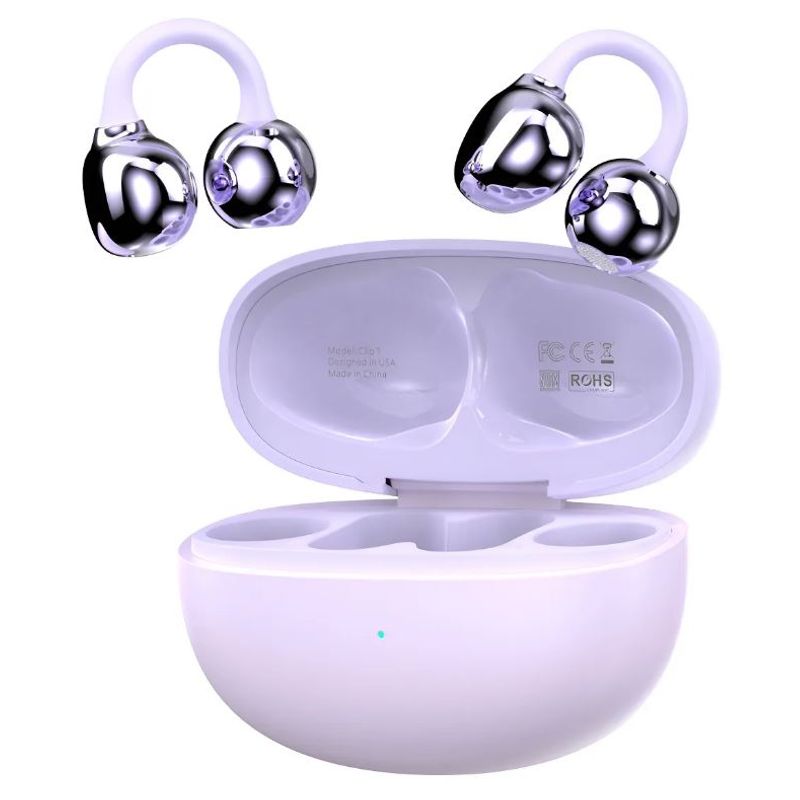 INNOVA - Auriculares Inalámbricos Con Clip Para La Oreja G-tide Clip - Violeta