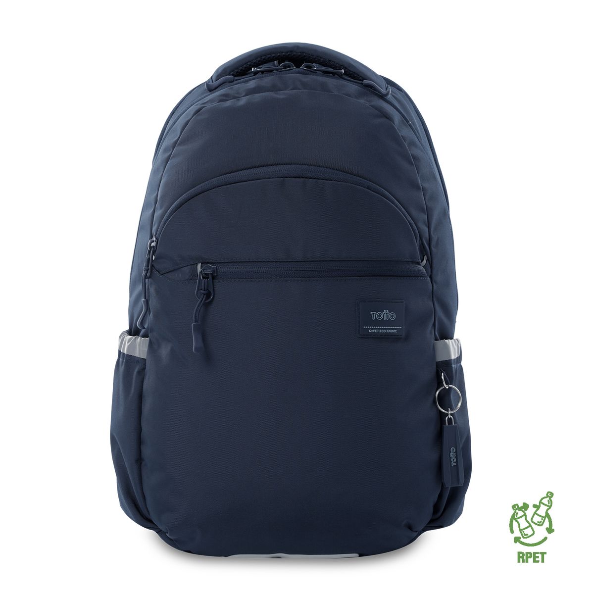 TOTTO - Morral Mochila Rpet Indo Con Porta PC 15.4'' Azul Totto