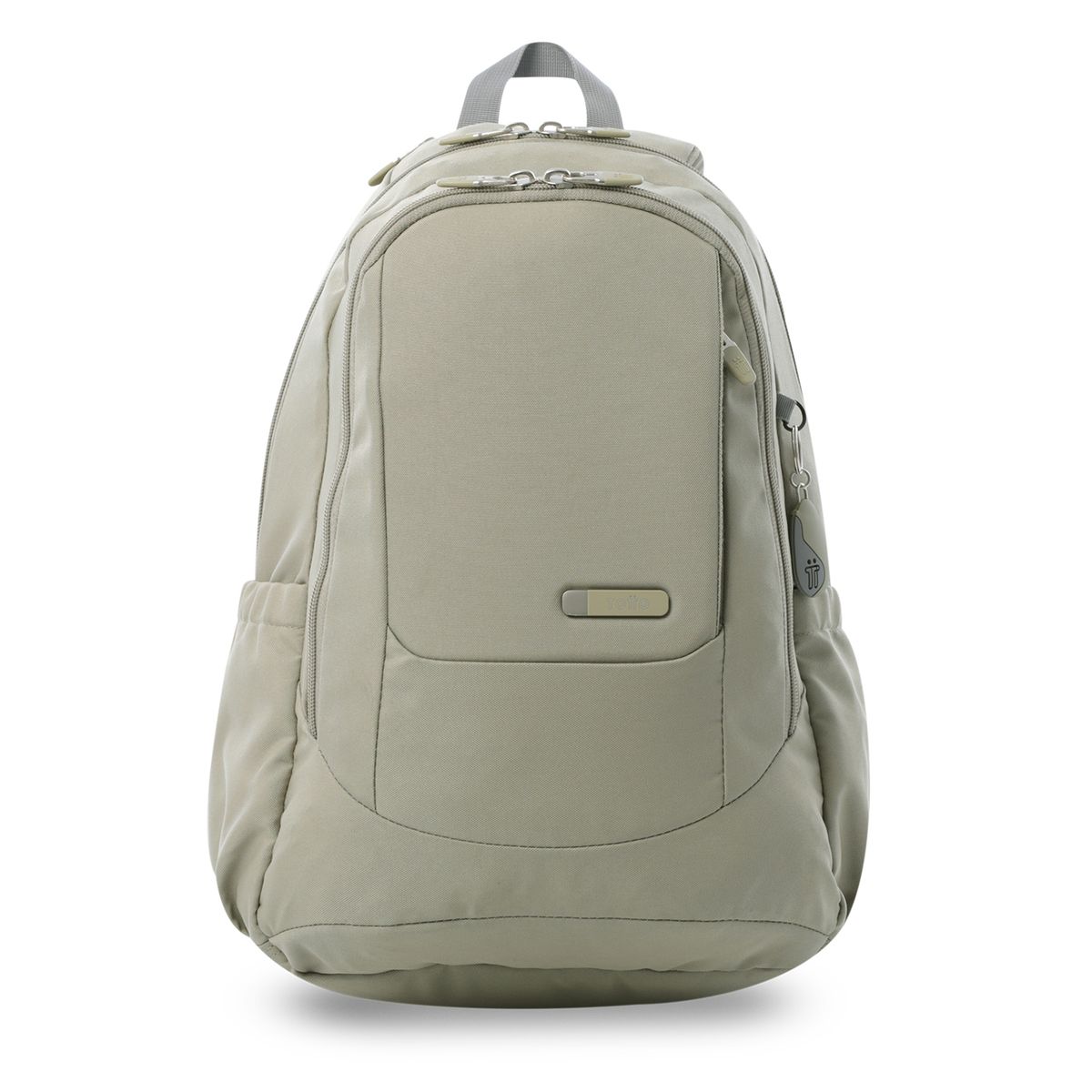 TOTTO - Morral Mochila Goctal Con Porta PC 14'' Beige/gris/ Totto