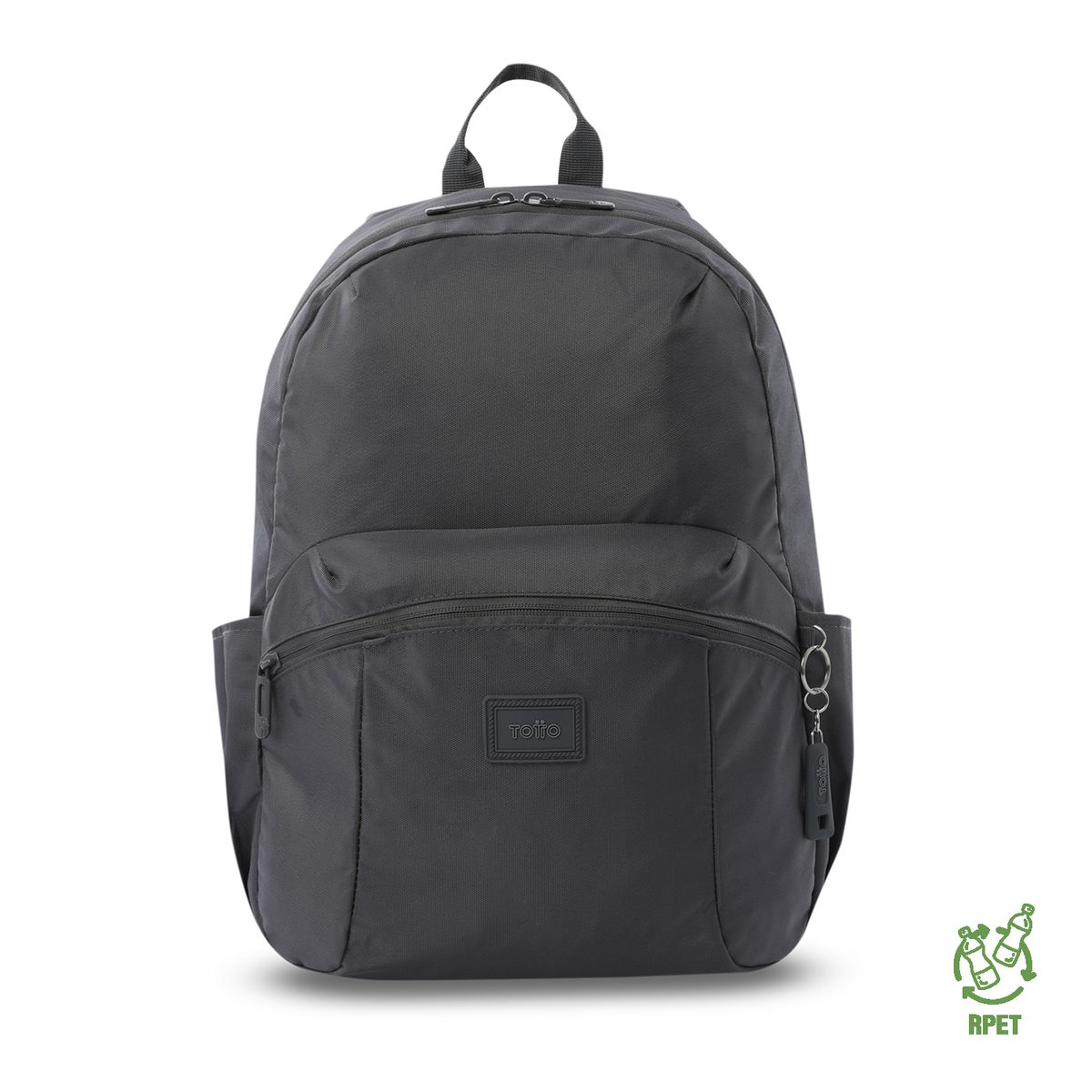 TOTTO - Morral Mochila Trik M Con Porta PC 14'' Gris Totto