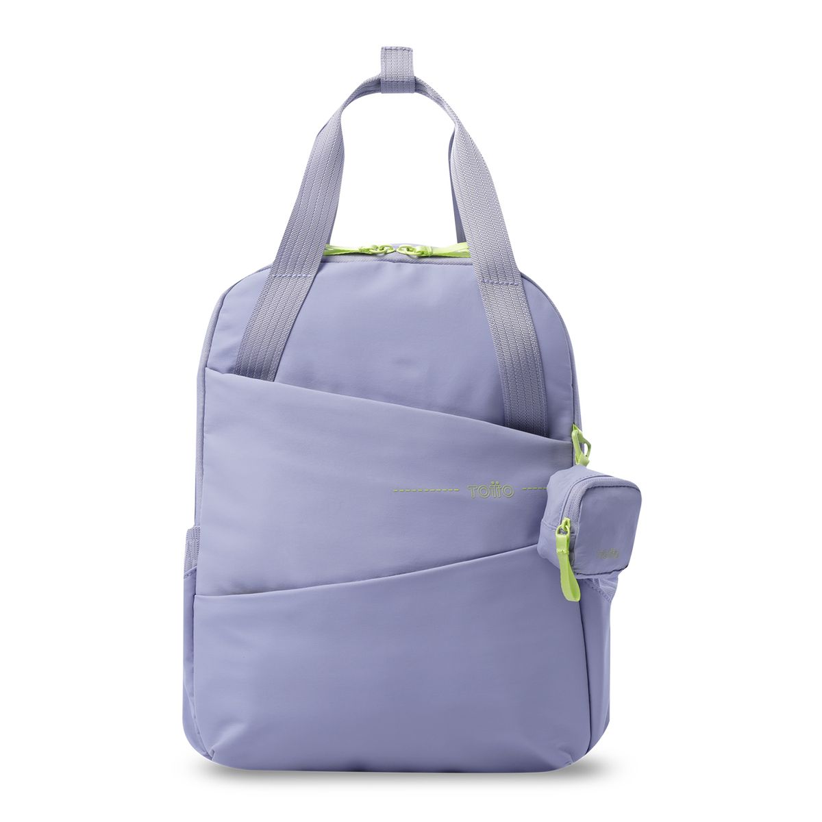 TOTTO - Morral Mochila Suzuka M Mujer Porta PC 15.4'' Morado Totto