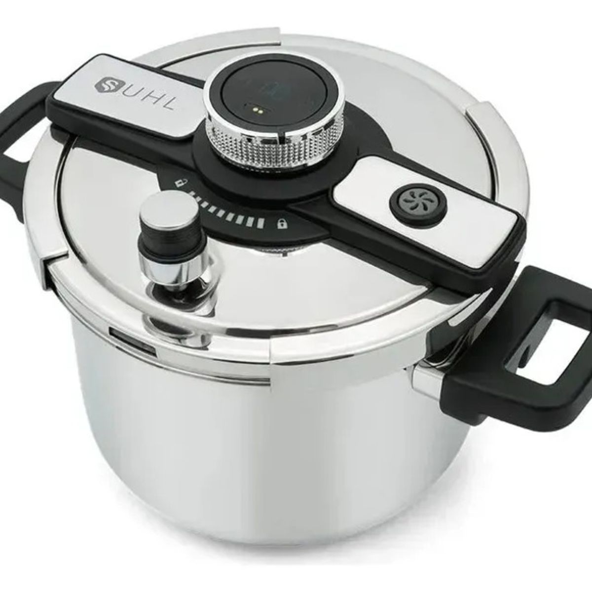 RENAHOUSE - Olla Express Zebbris A Presión 4 Litros En Acero Inoxidable - Plateado