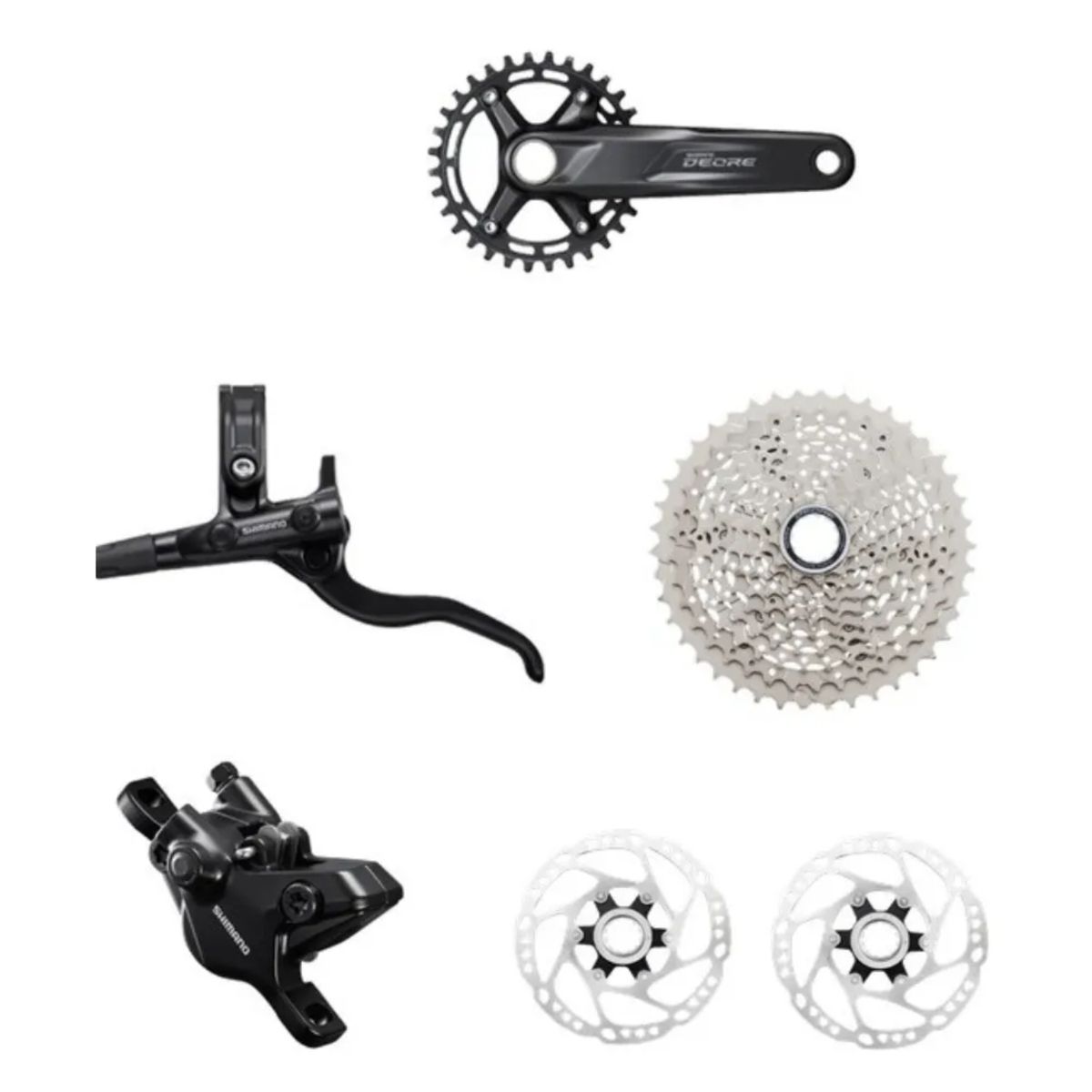 SHIMANO - Grupo Deore M4100 32t 11-46t 1x10 Vel