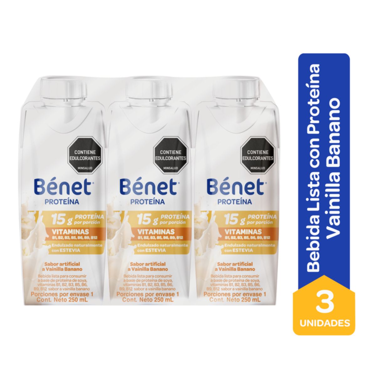 BENET - Proteina liquida Bénet Active Vainilla Banano