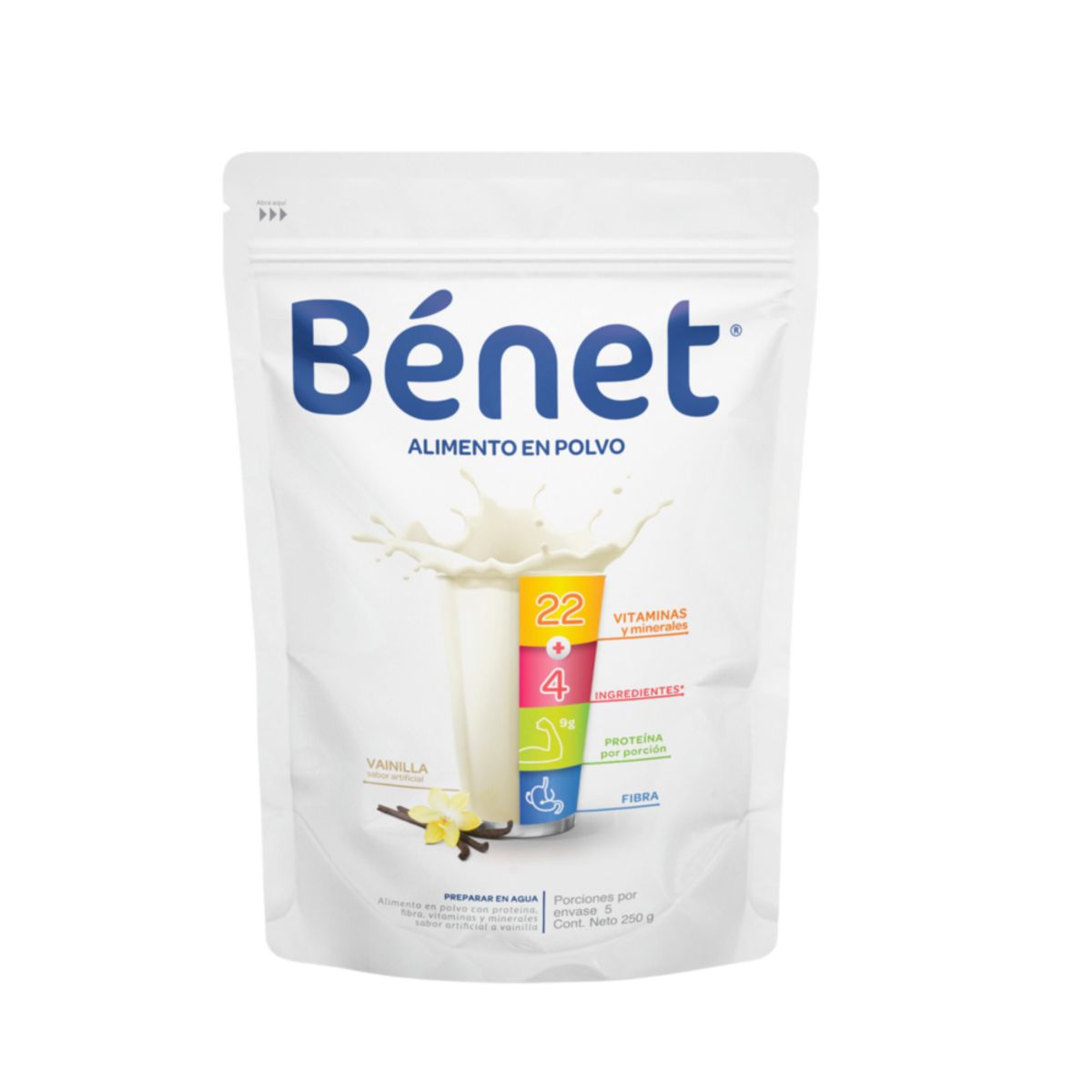 BENET - Bebida en polvo Benét Vainilla