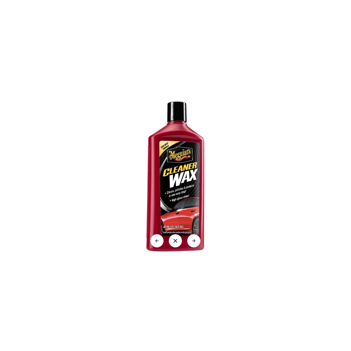 MEGUIARS - Cera Cleaner Wax P/meguiars (liquida) X 473 Meguiars