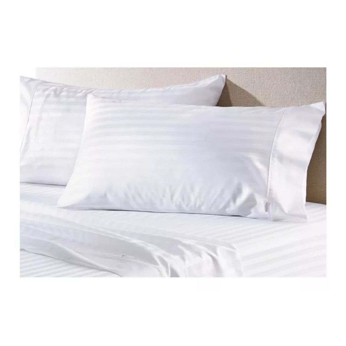 PASTELL - Juego De Sabanas Cama sencilla 500 Hilos Premium - pastell - blanco