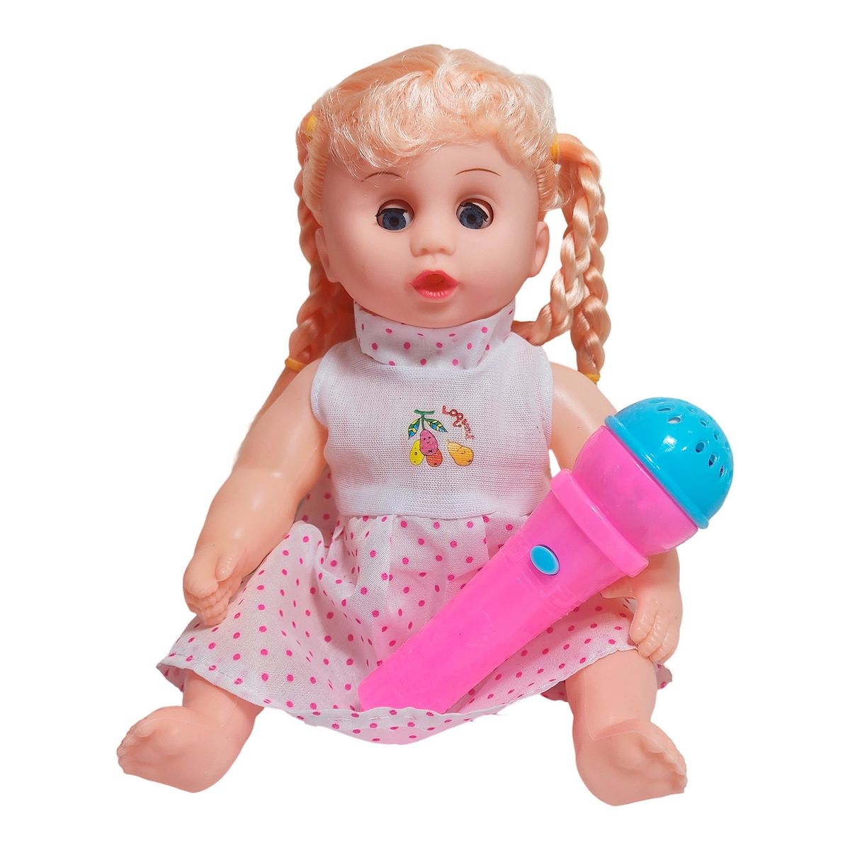 GENERICO - Muñeca Vestido Con Microfono En Bolso Juguete Niñas