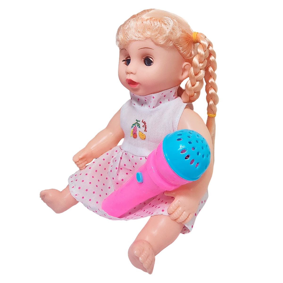 GENERICO - Muñeca Vestido Con Microfono En Bolso Juguete Niñas