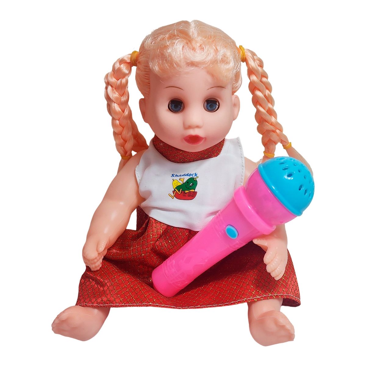 GENERICO - Muñeca Vestido Con Microfono En Bolso Juguete Niñas