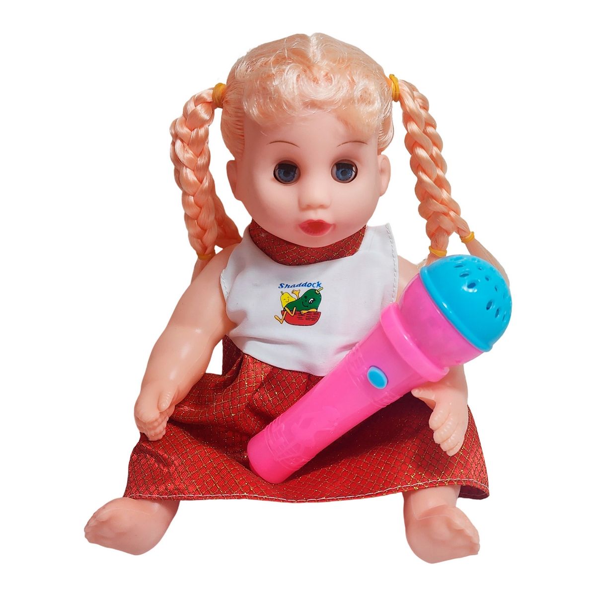 GENERICO - Muñeca Vestido Con Microfono En Bolso Juguete Niñas