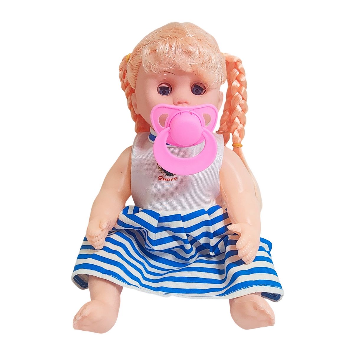 GENERICO - Muñeca Vestido Con Chupo En Bolso Juguete Niñas