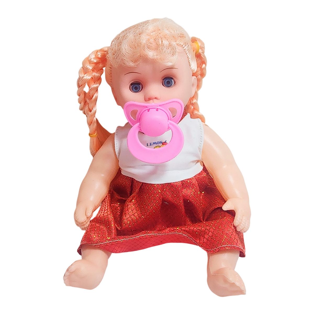 GENERICO - Muñeca Vestido Con Chupo En Bolso Juguete Niñas