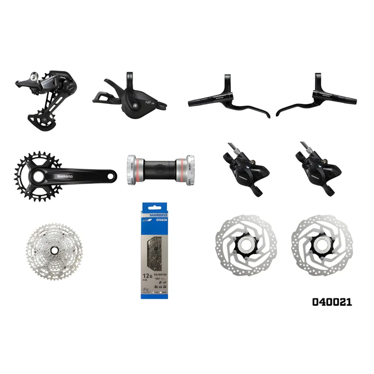 SHIMANO - Grupo Mtb Deore Combinado 32t 10-51t 112 Vel