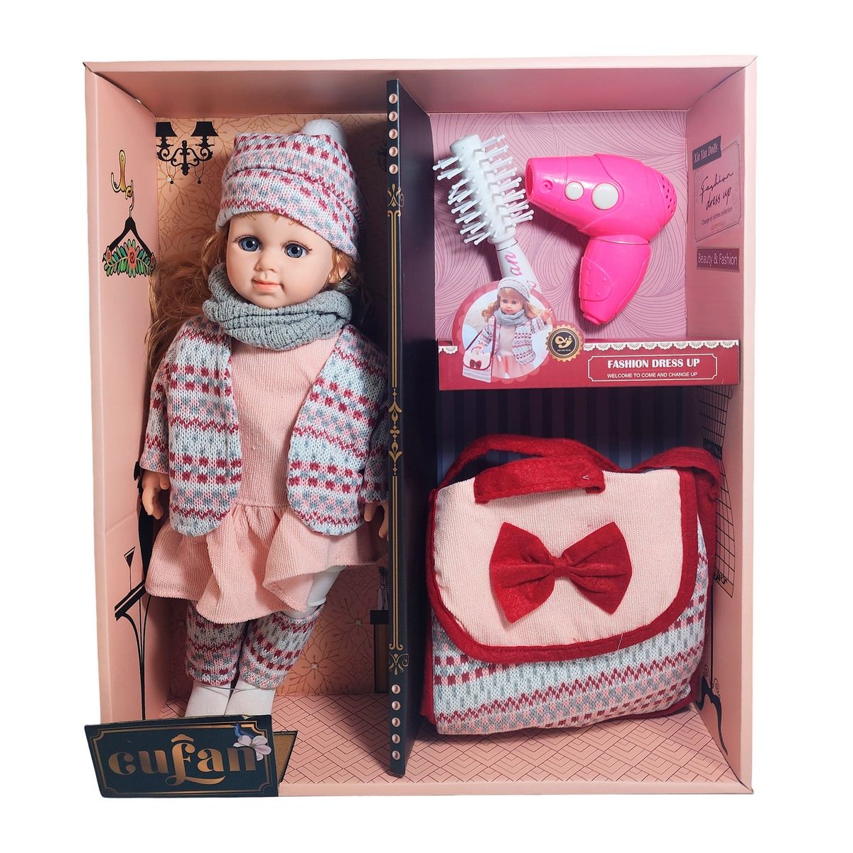 GENERICO - Muñeca Realista Juguete + Bolso Y Accesorios Juguete Niñas