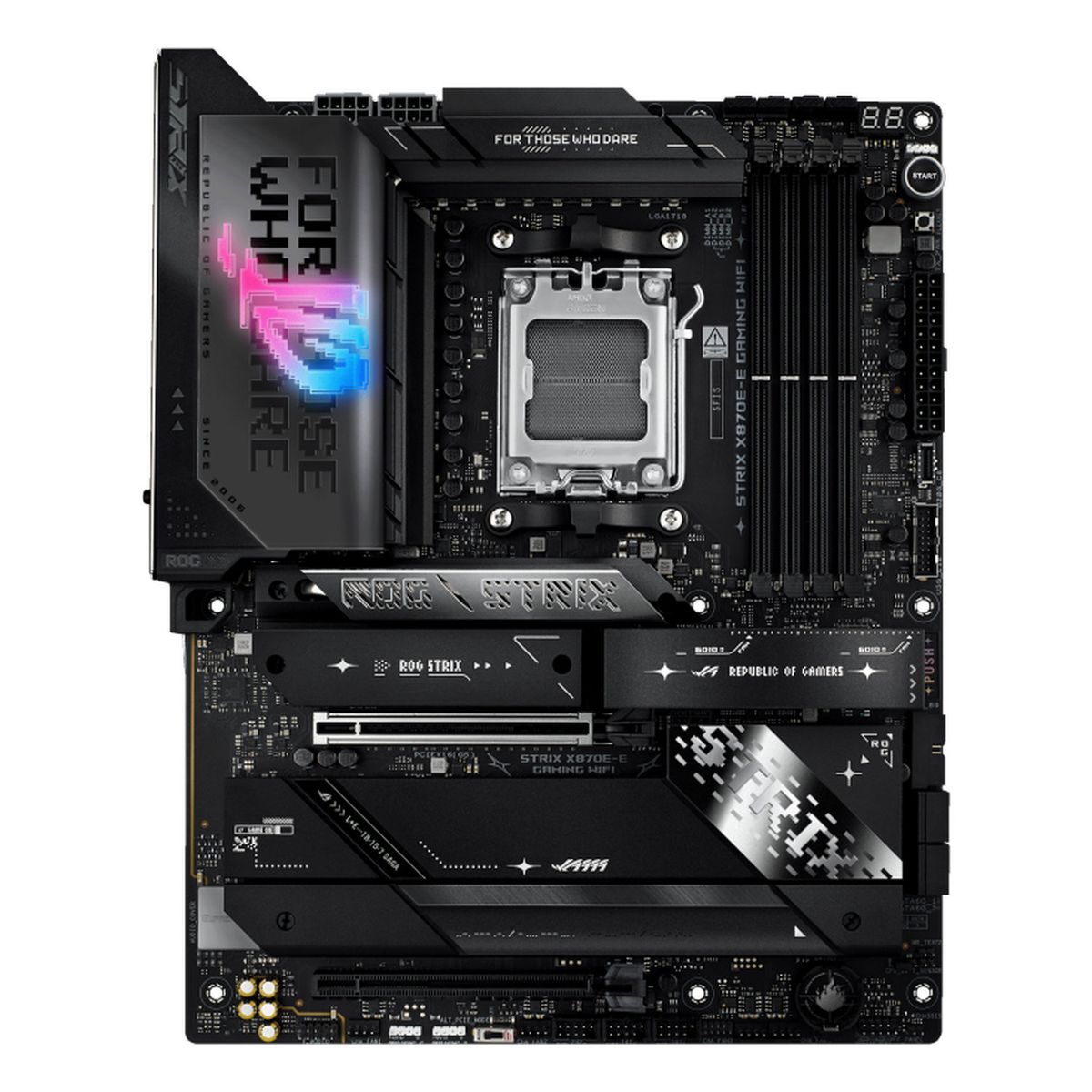 ASUS - ASUS ROG STRIX X870E-E GAMING WiFi DDR5  Placa base