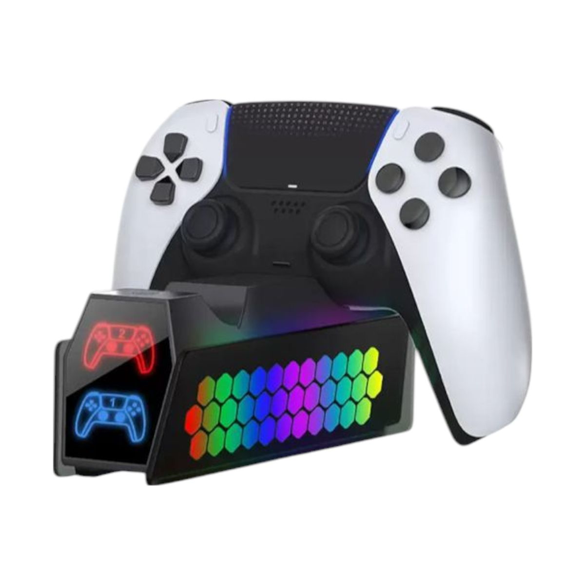 GENERICO - Base De Carga Doble Dobe Compatible Con Controles Ps5