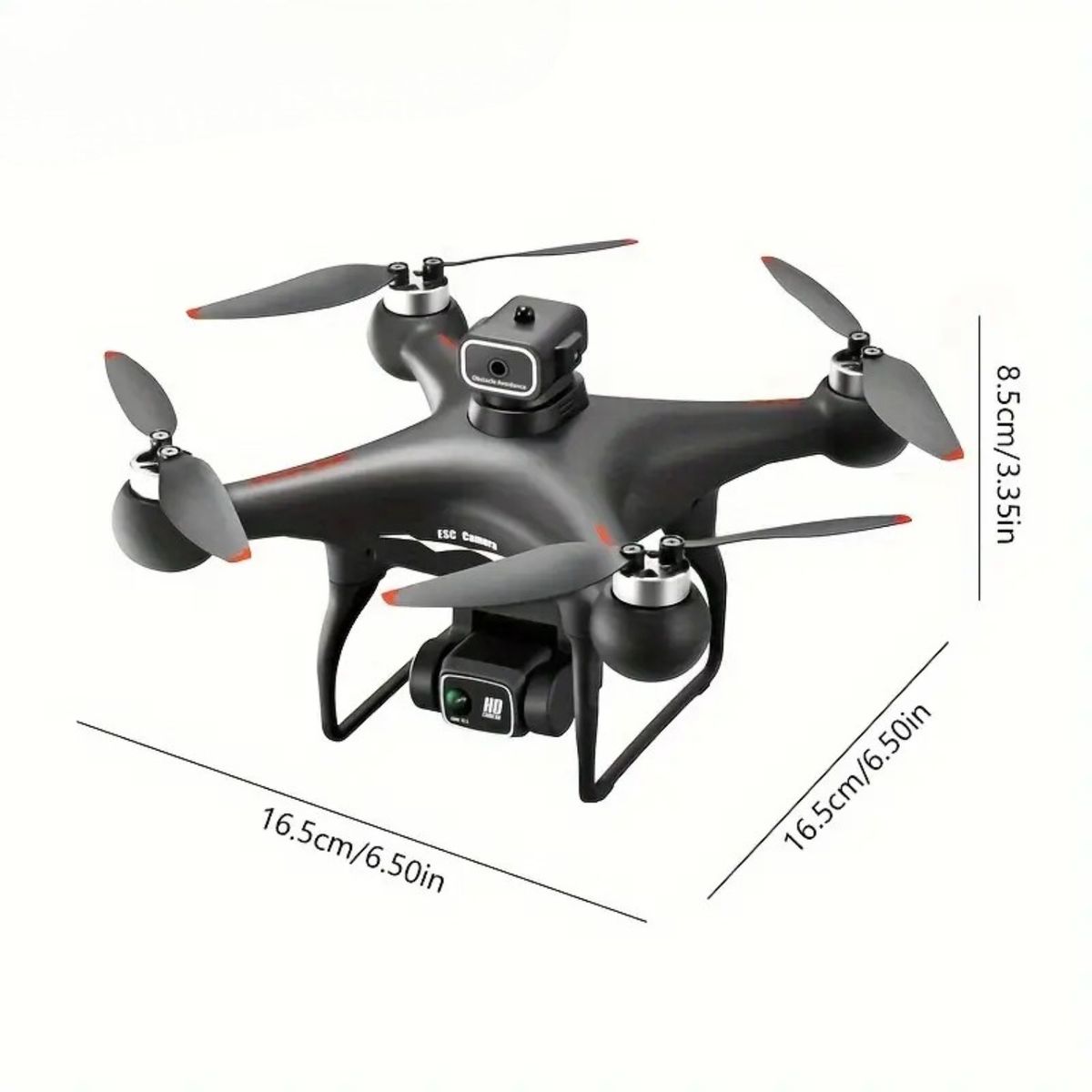 GENERICO - Dron S116 Max  360° Evitación De Obstáculos Sin Escobillas