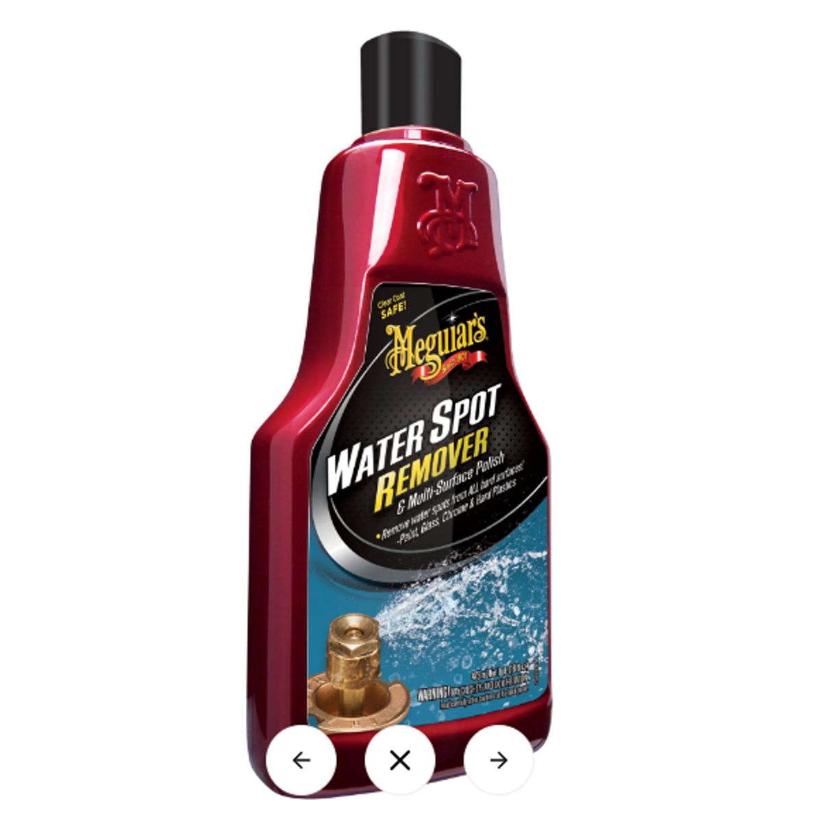 MEGUIARS - Water Spot Remover Removedor De Manchas De Agua A3714 Megui - Bordó