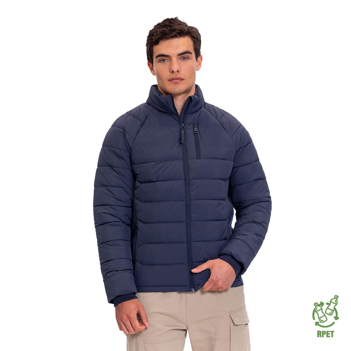 TOTTO - Chaqueta Acolchada Rpet Pedro Azul Para Hombre