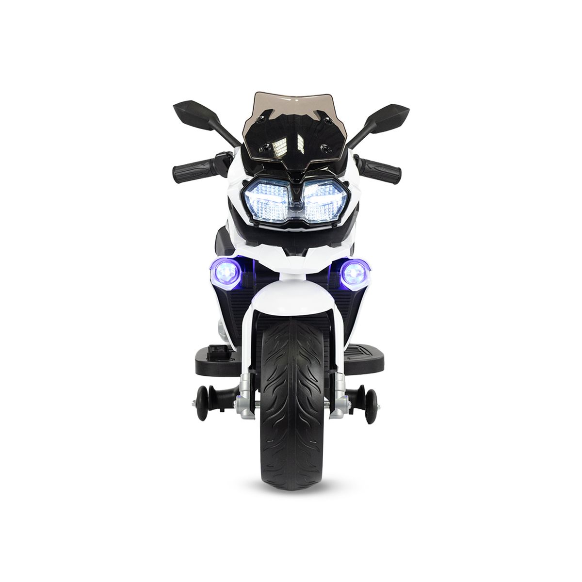 PRINSEL - Moto Eléctrica Niño Storm Llanta en Goma Prinsel Blanca