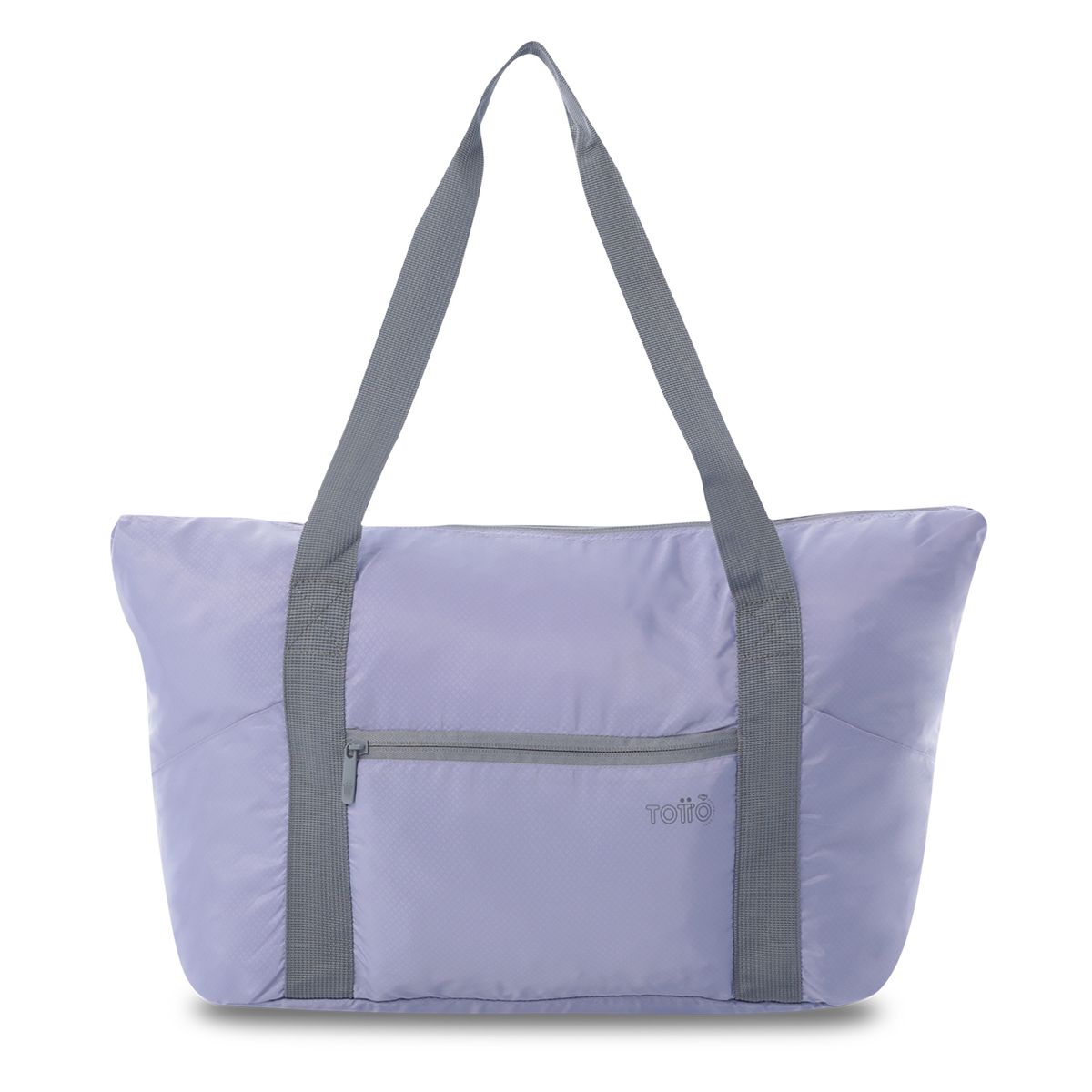 TOTTO - Bolso Plegable Aloha Fácil de Limpiar Morado Totto