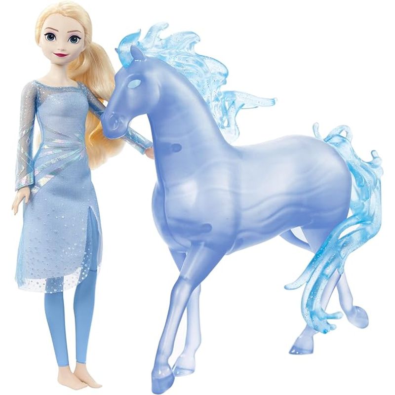 MATTEL - Juguetes Disney Frozen Mattel Elsa y Nokk Set de Moda y Figura