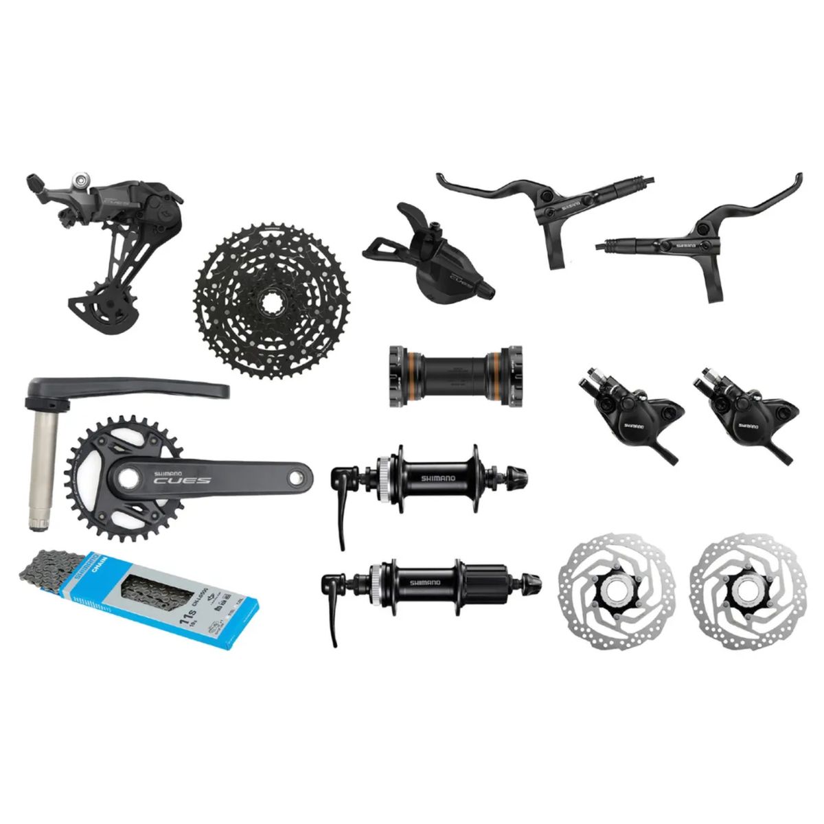 SHIMANO - GRUPO CUES 32T 11-48T 1X10V